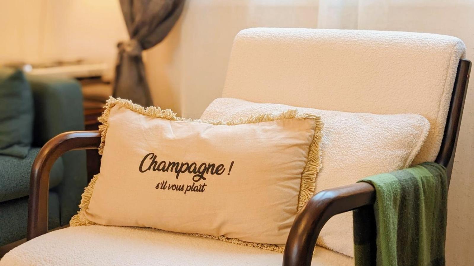 Le Cemarose: Spa, Jardin, Terrasse Et Jolie Vue Au Coeur D'Épernay Kültér fotó